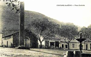 Fontaine du Genie - Place Centrale
